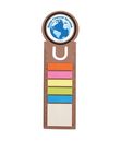 LD8860s Circle Bookmark - Ruler with Noteflags.jpg